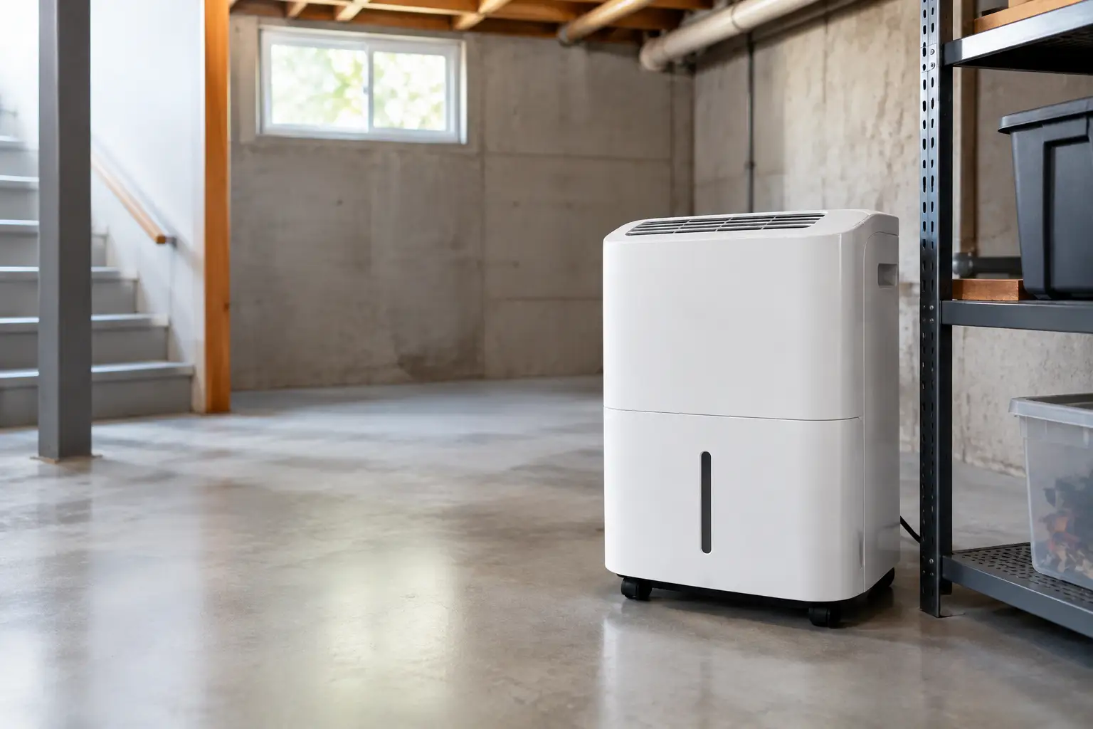 Choosing a Dehumidifier for Basement Moisture